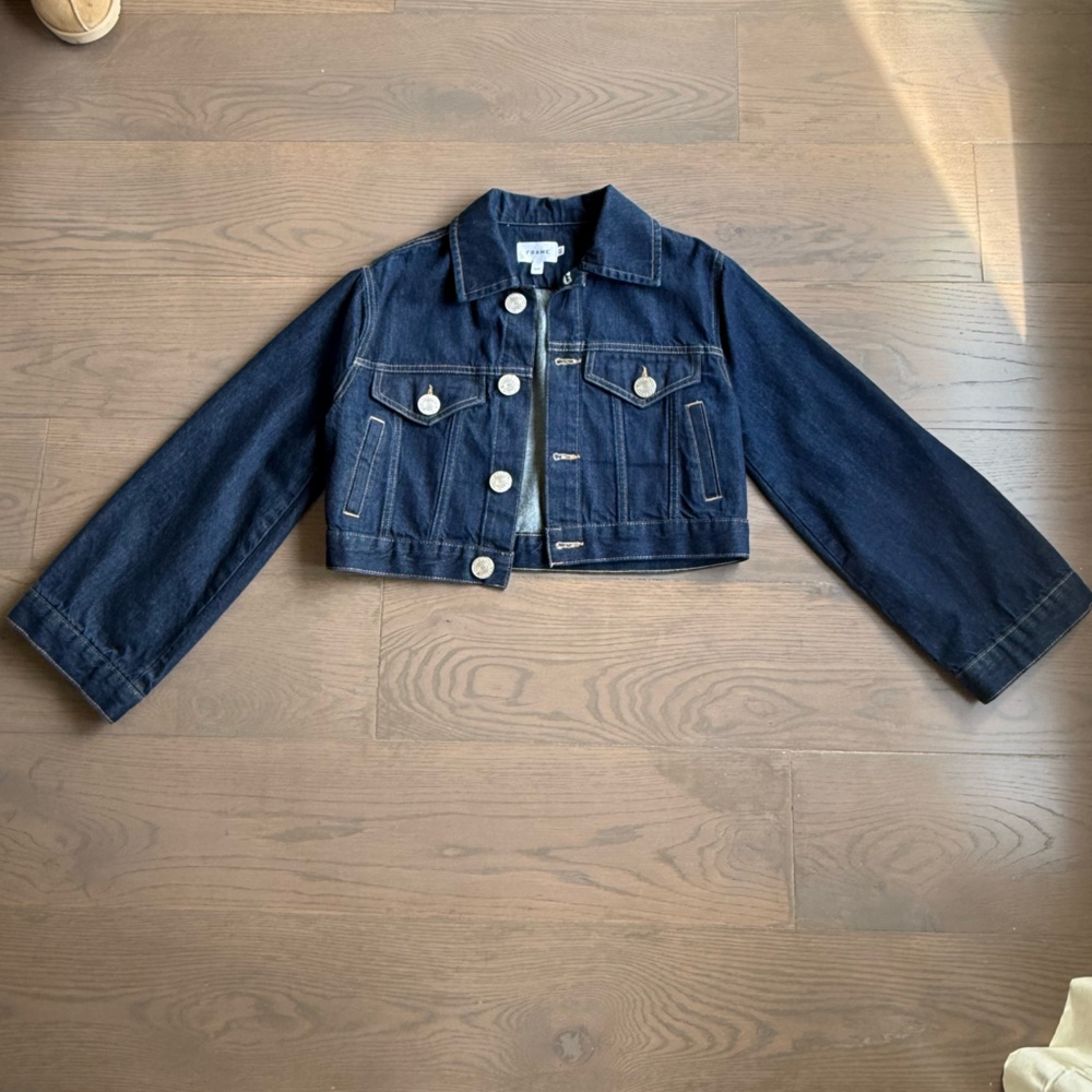 Frame Wide Sleeve Denim Jacket